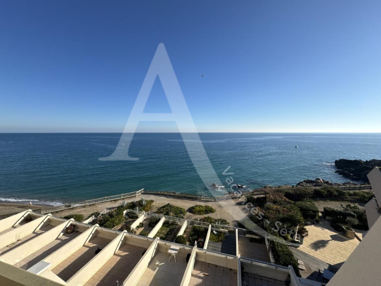 40 M², 1Ere Ligne Mer, Dernier Etage Avec Ascenseur Сет Екстер'єр фото